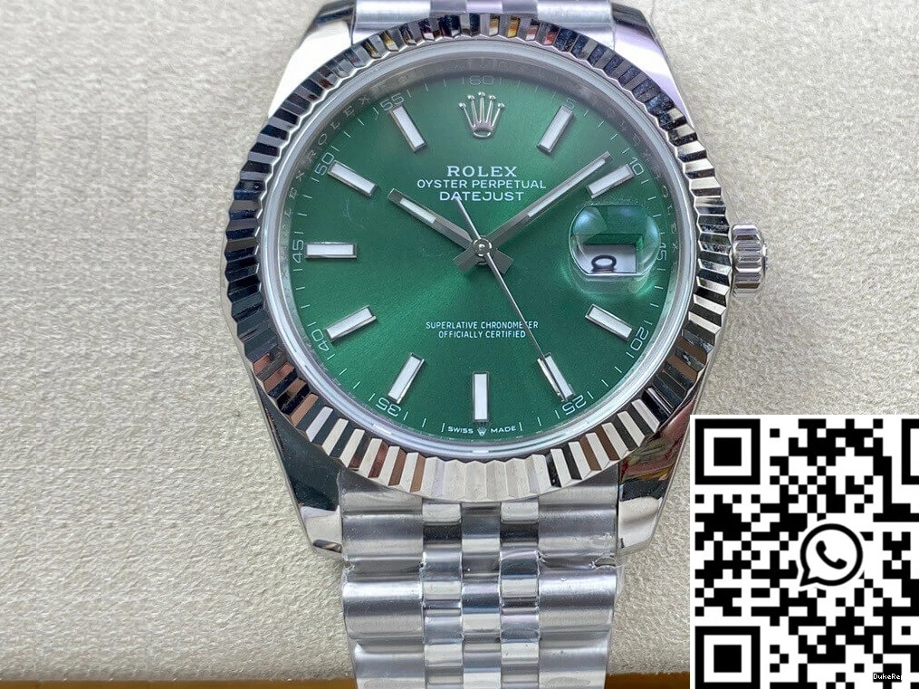 Dial Green Datejust Factory EW Rolex M126334-0028 0514